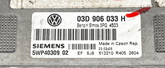 03D906033H VW FOX 5Z1 1.2 40KW BMD 5WP40309 SIEMENS  ENGINE CONTROL UNIt